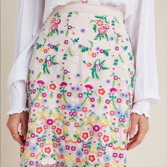 NWT Anthropologie Eva Franco Pascaline Tulle Skirt Size 10 #275 - Picture 2 of 6